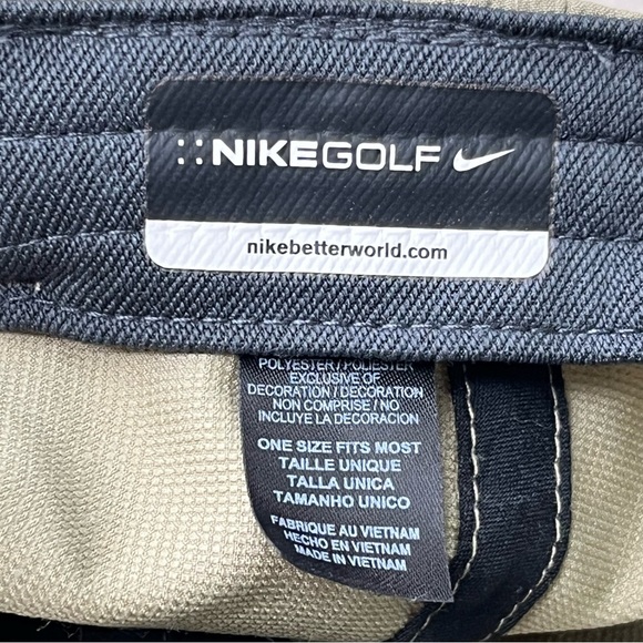 Nike Golf Payne Stewart Embroidered Club Cap Hat-Tan/Beige-Adjustable-Signature - Picture 10 of 10